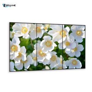 Veeluame Indoor Ultra-Narrow Bezel Large Multi-Screen 55inch LCD Slim Splicing Video Wall Text/Animation/Graphics Retail Stores