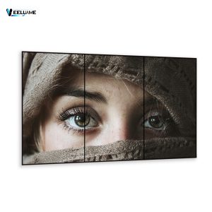 Veeluame 98inch Indoor Ultra-Narrow Bezel Large Multi-Screen LCD Slim Splicing Advertising Display Shopping Malls